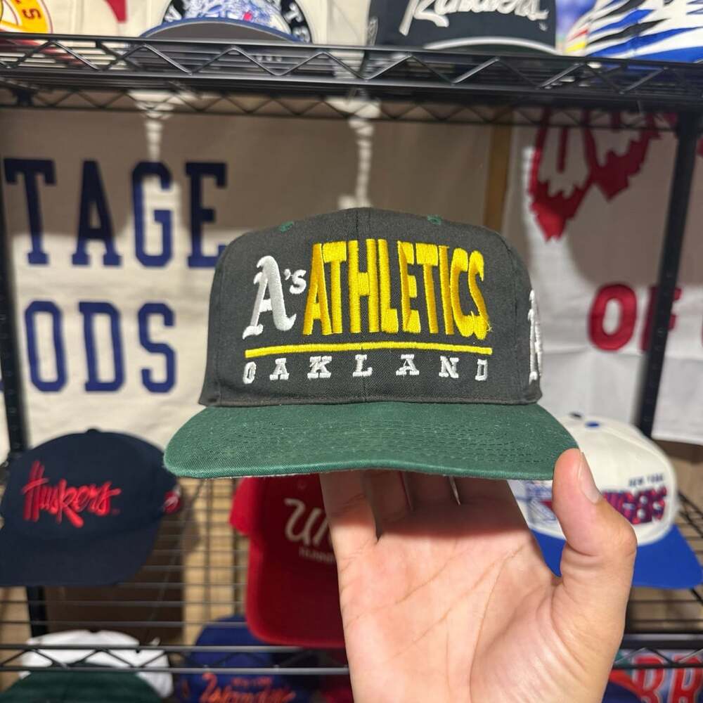 Vintage Drew Pearson Oakland Athletics Snapback Hat